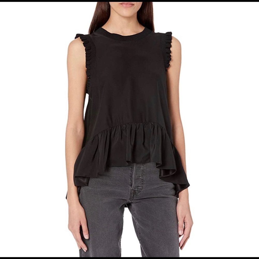 Cinq à Sept Lenora Top in Black